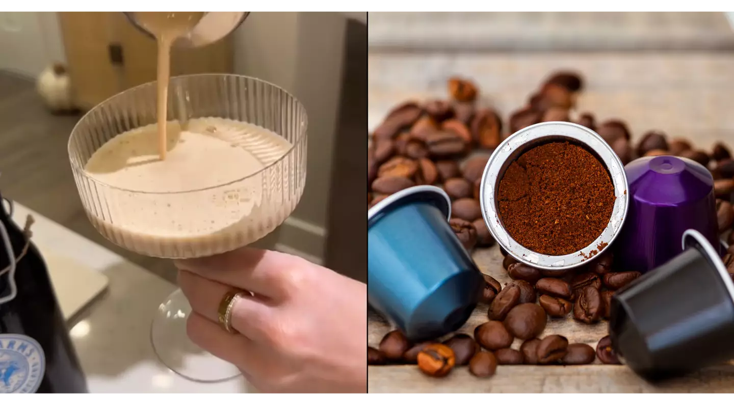 Simple espresso martini recipe you can make with coffee pod is a Christmas gamechanger