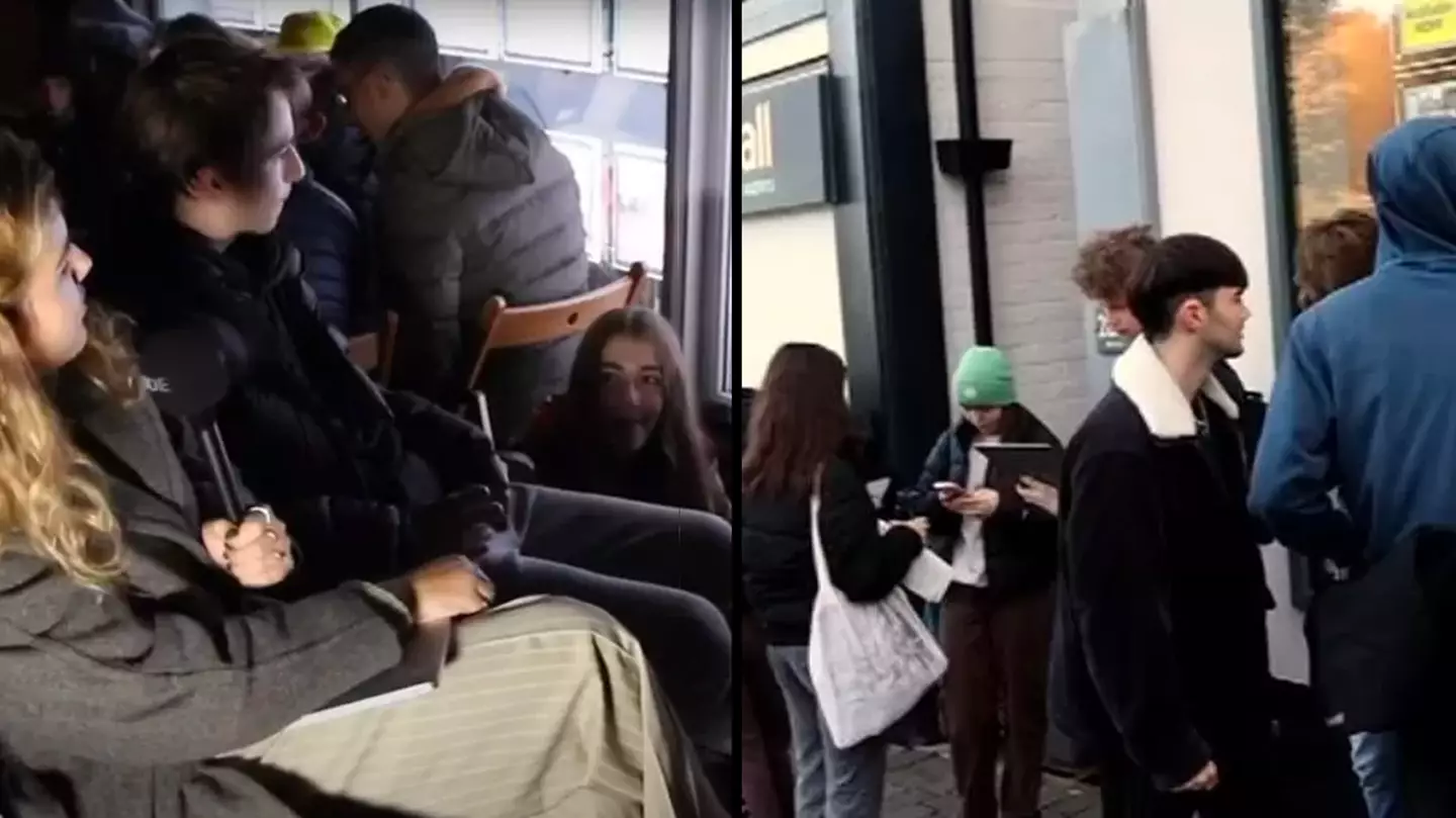 University students forced to queue overnight to get accommodation