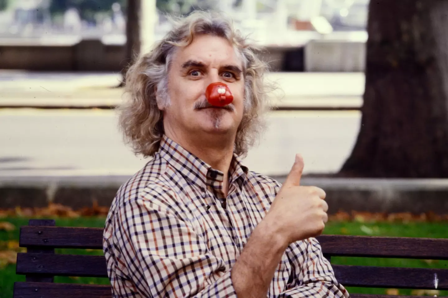 Billy Connolly joked about death in his book.