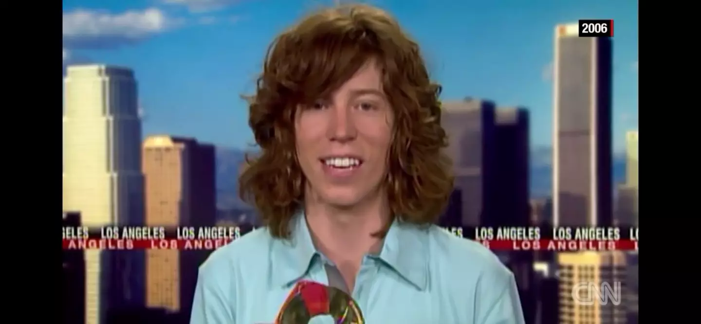 Shaun White had a 'smooth' response to a sticky situation.