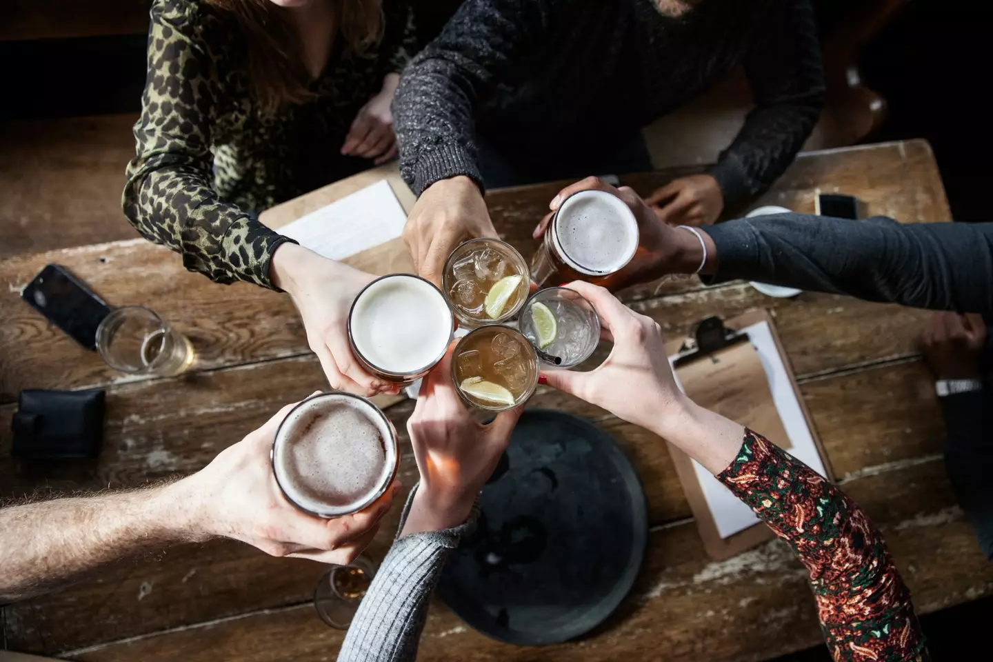 The majority of Brits love relaxing with a drink of the strong stuff. (KENZO TRIBOUILLARD/AFP via Getty Images/Getty Stock Images)