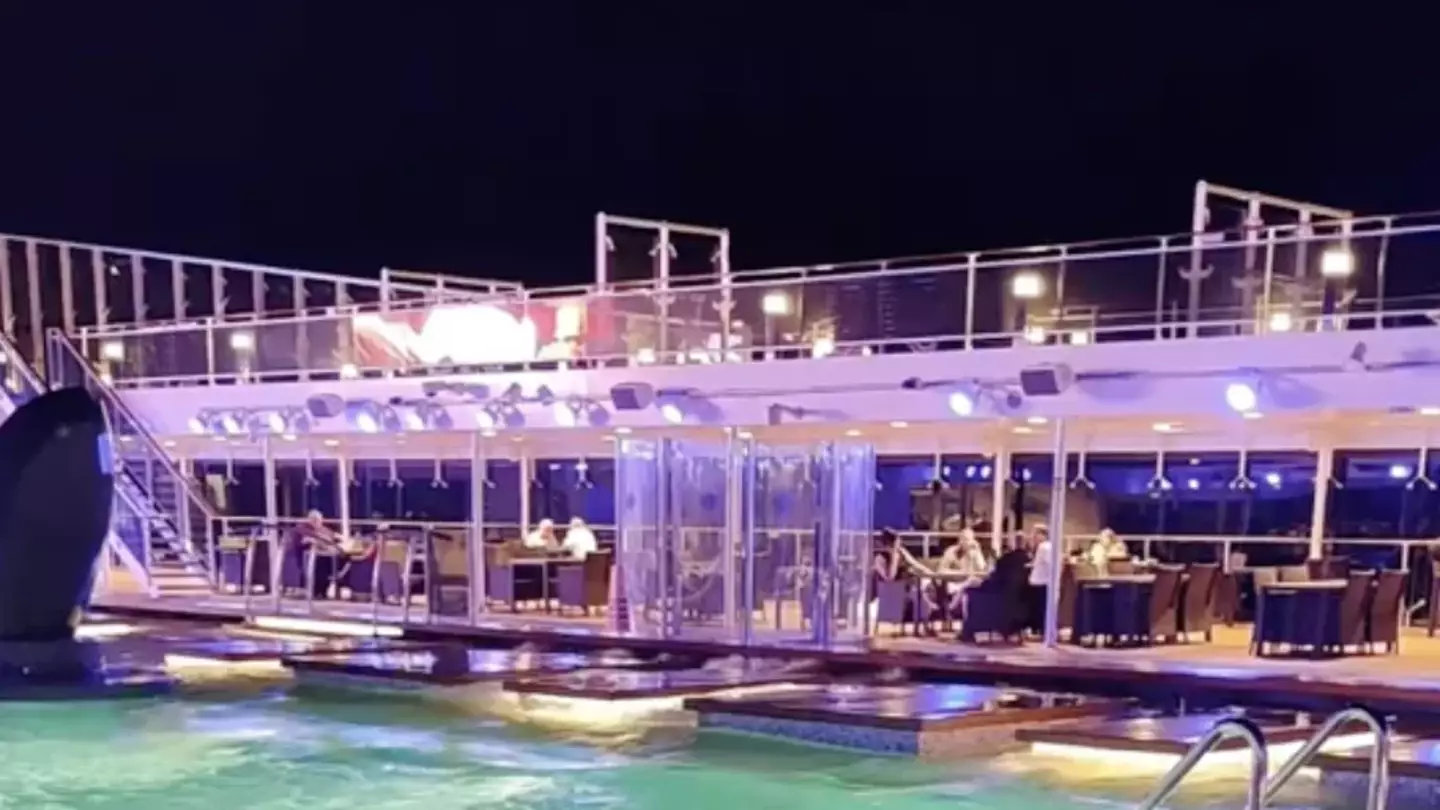 Haunting new angle shows terrifying reality of what a cruise looks like at night