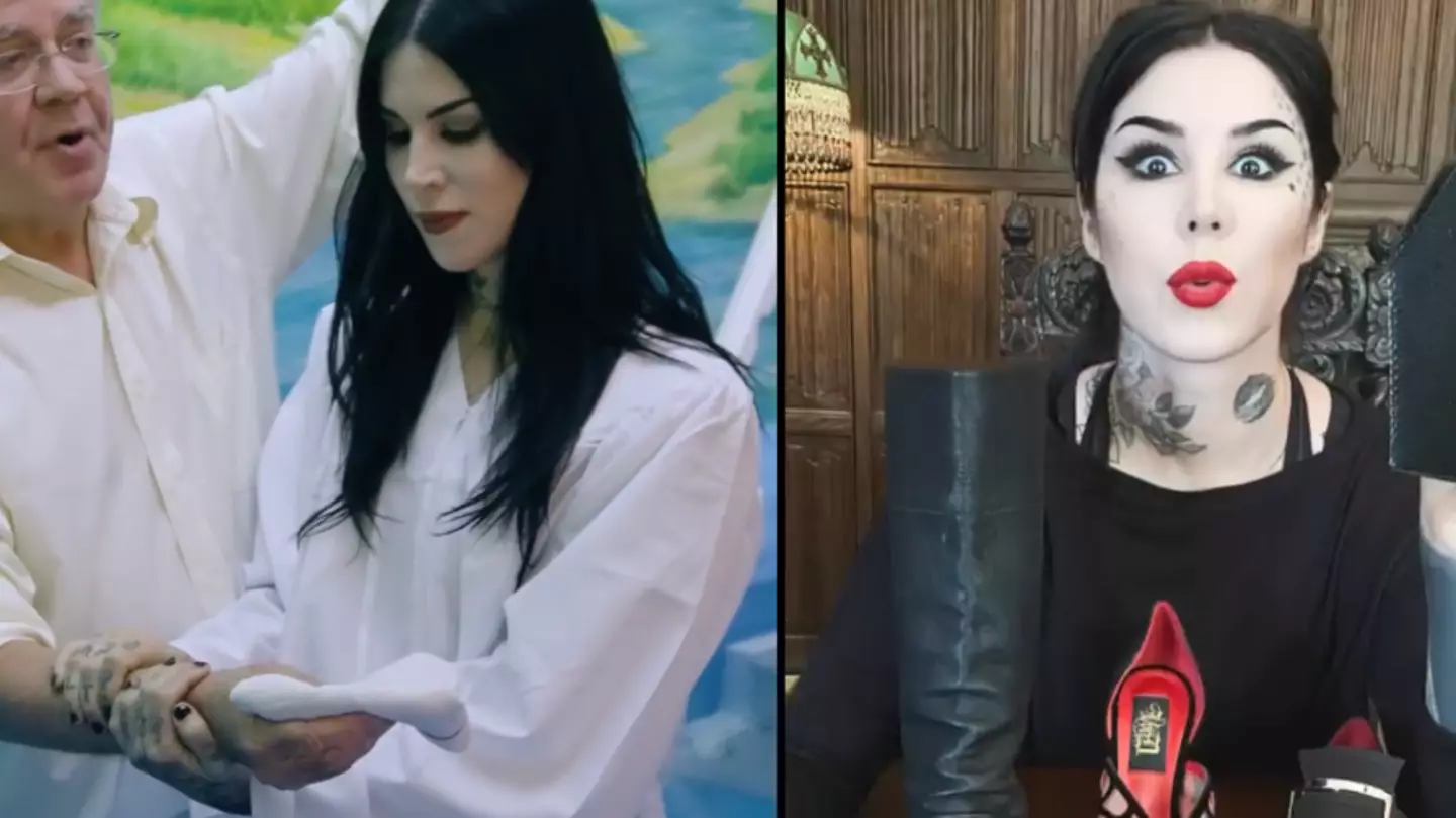 Legendary tattoo artist Kat Von D converts to Christianity after renouncing witchcraft