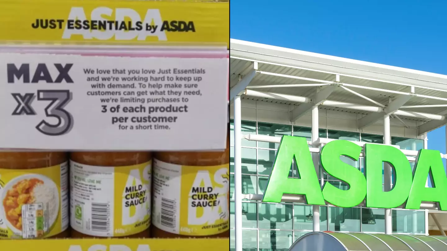 Asda shoppers respond furiously to supermarket limiting its Just Essentials range to three purchases