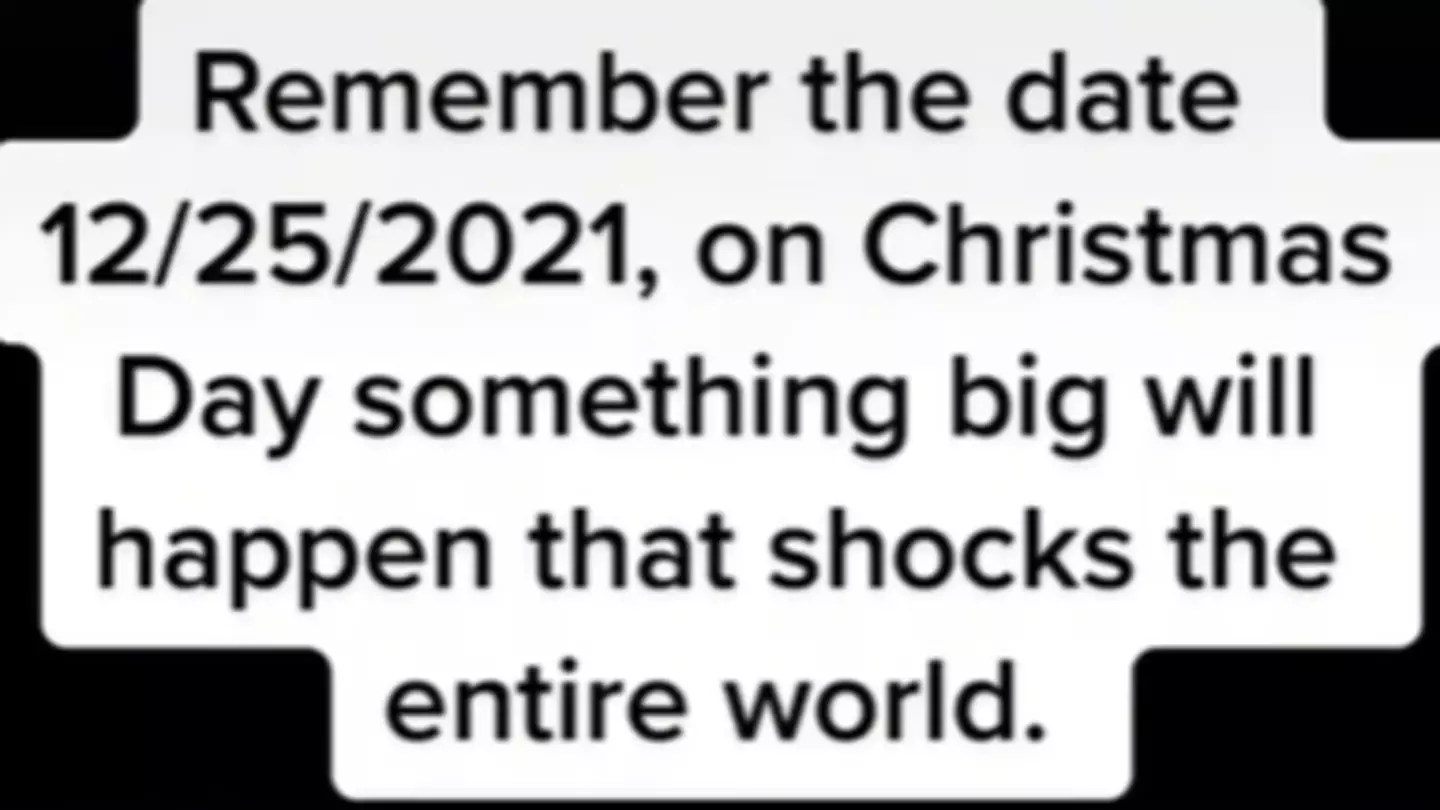 Time Traveller Claims Something Big Is Happening On Christmas Day This Year