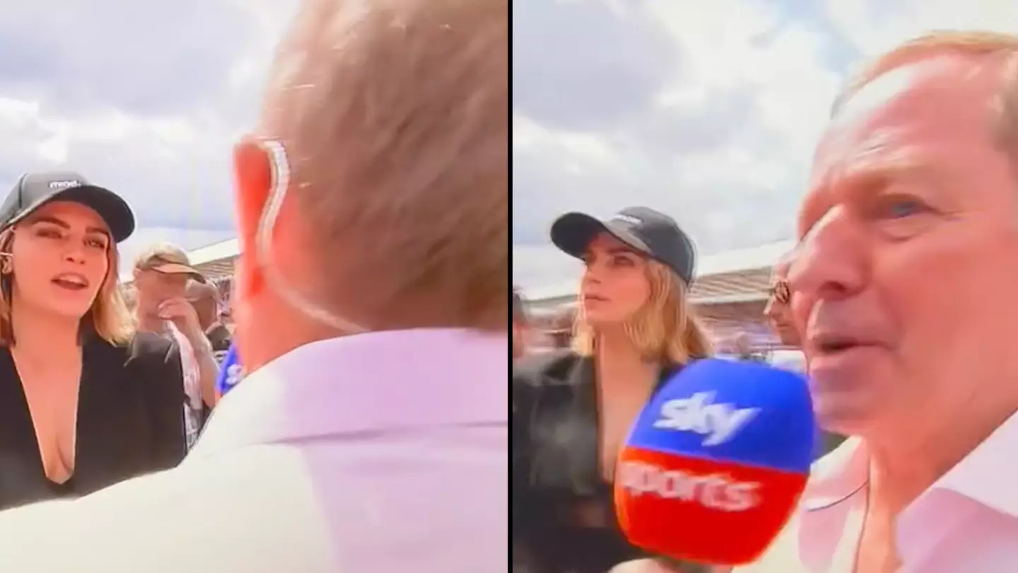 Martin Brundle absolutely savages Cara Delevingne on F1 grid after she refuses to be interviewed