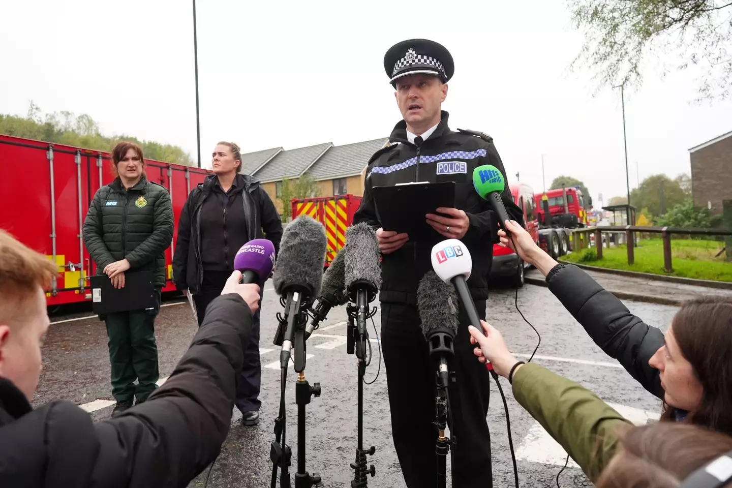 The announcement was made via the Northumbria Police Superintendent (PA)