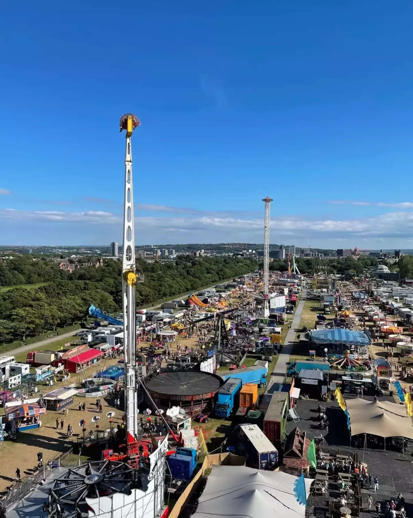 The funfair has a ride in mind for every member of the family.