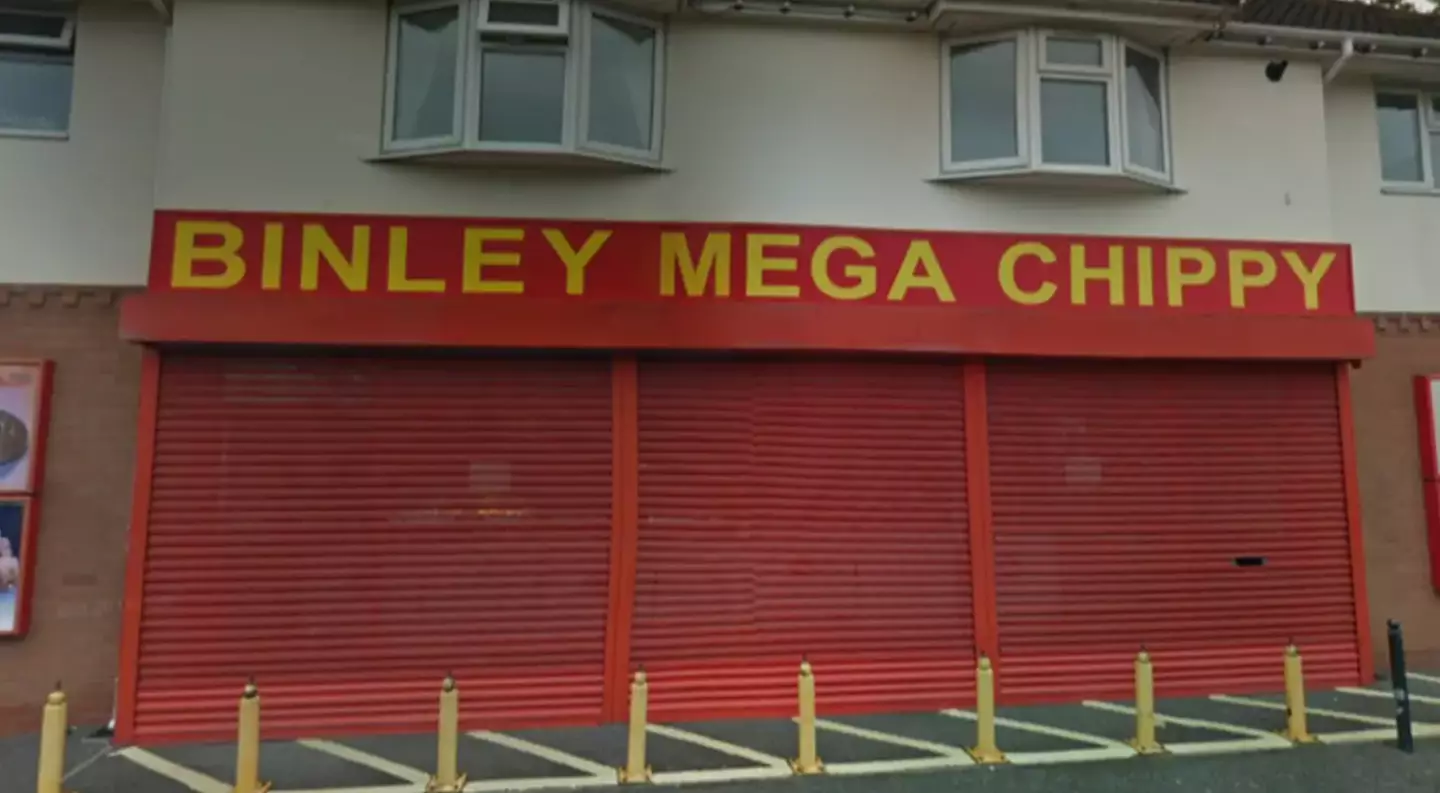 Binley Mega Chippy in Coventry.