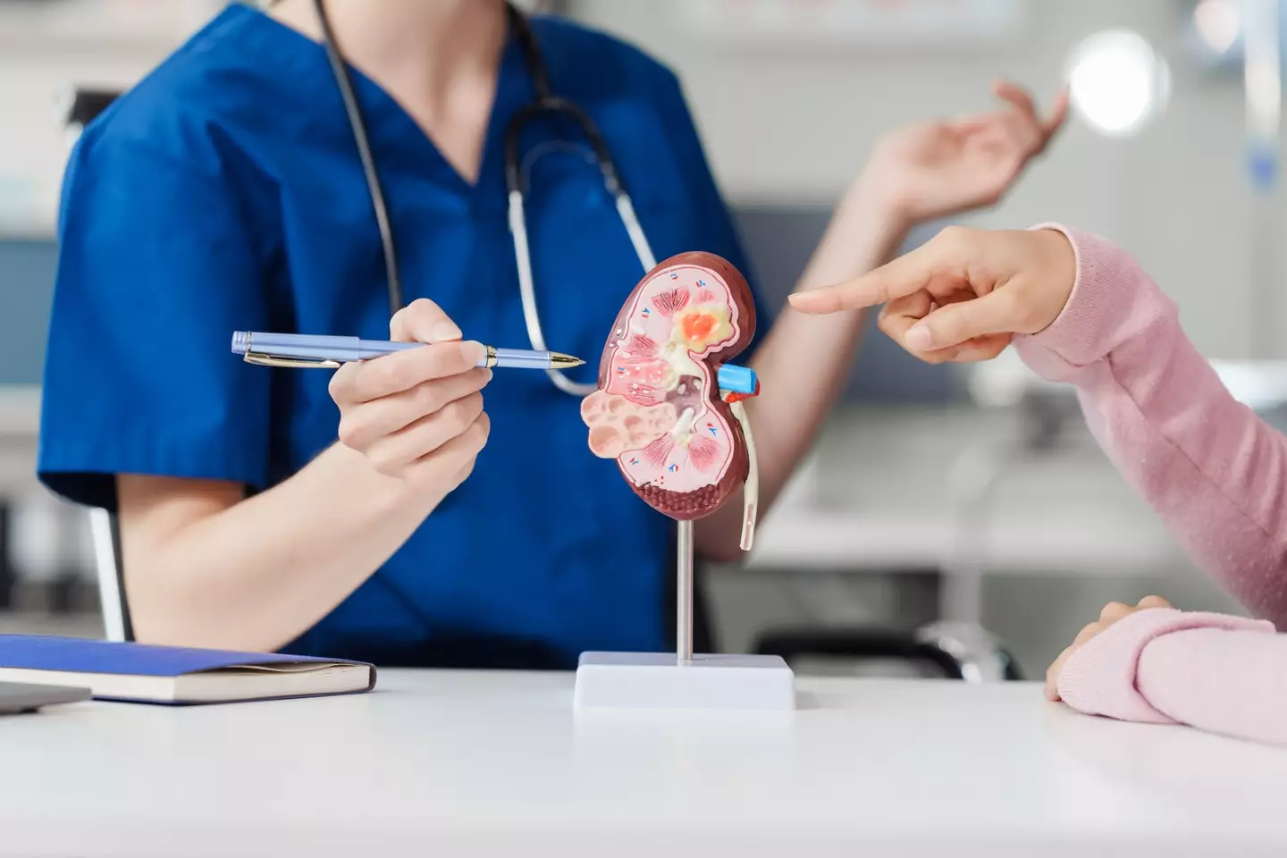 There is no cure for CKD but treatment can relieve symptoms and stop it getting worse. (Getty Stock)