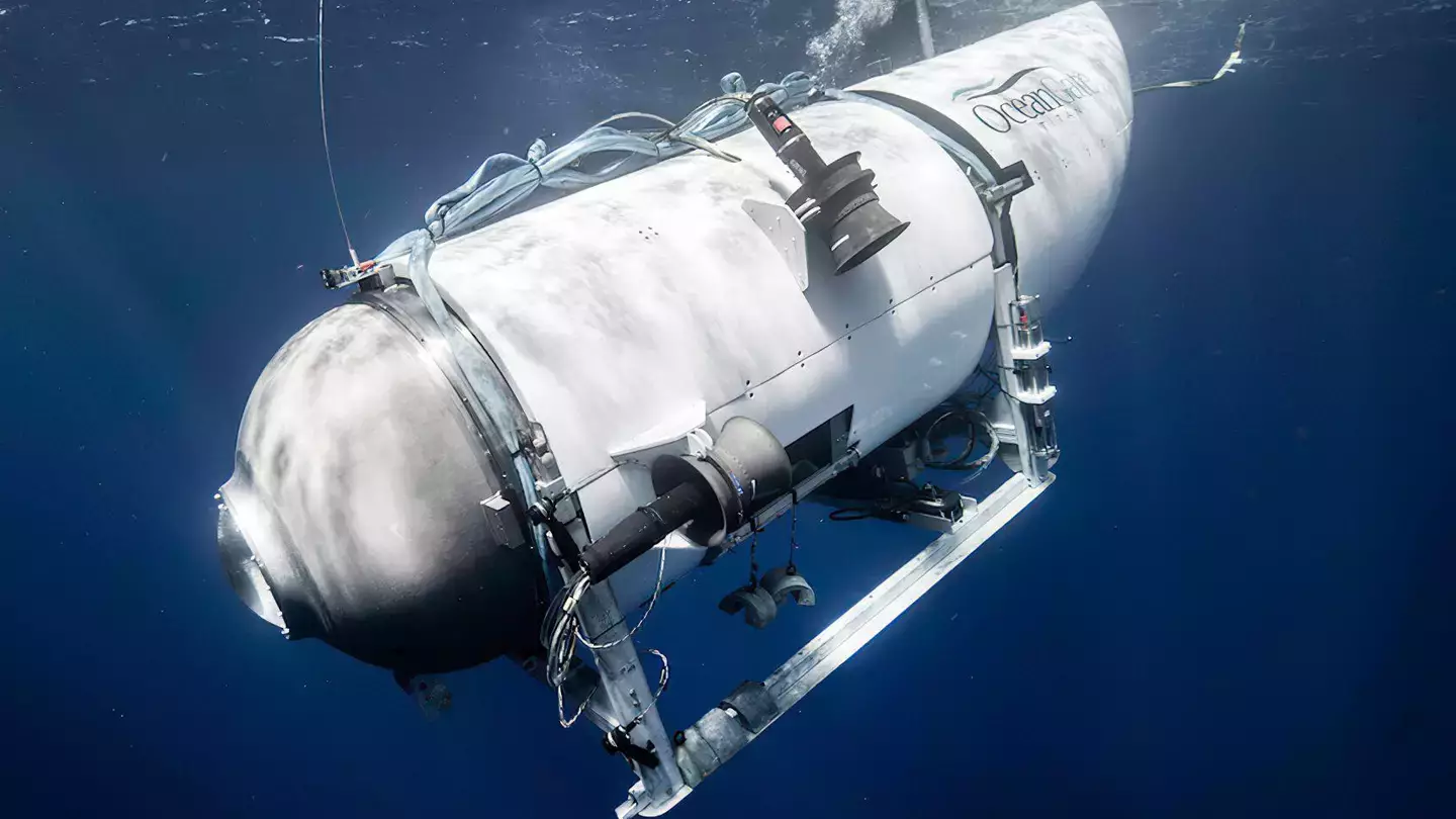 The OceanGate Titan submersible.