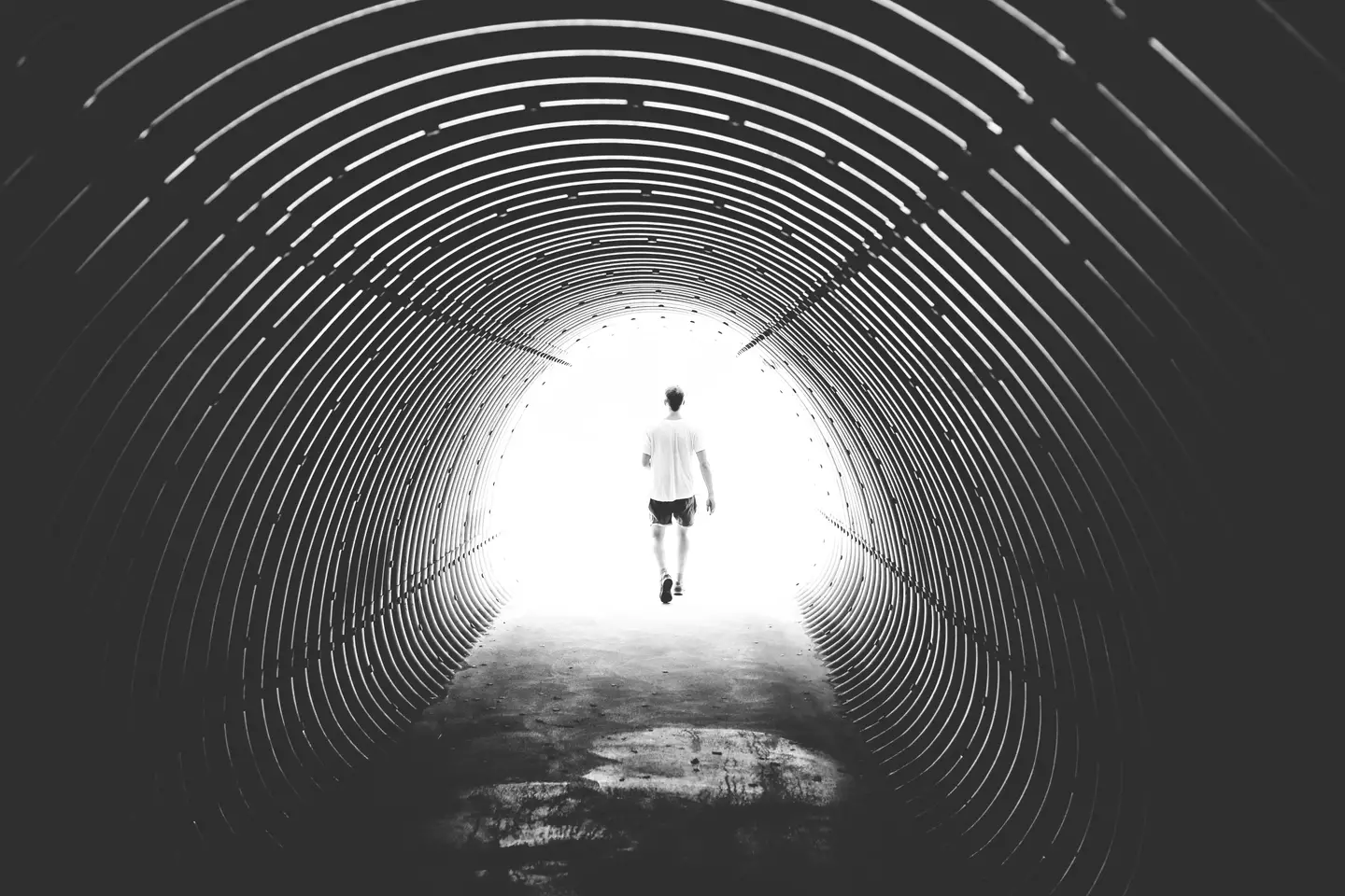 Many people who experience near death experiences see a tunnel of light.