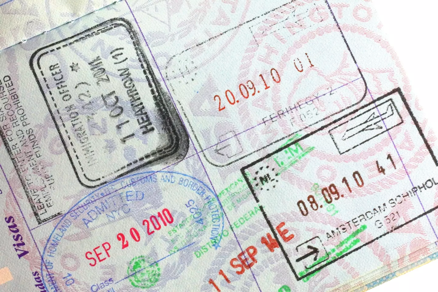 If your passport is blue, you're safe. (Getty Stock Photo)
