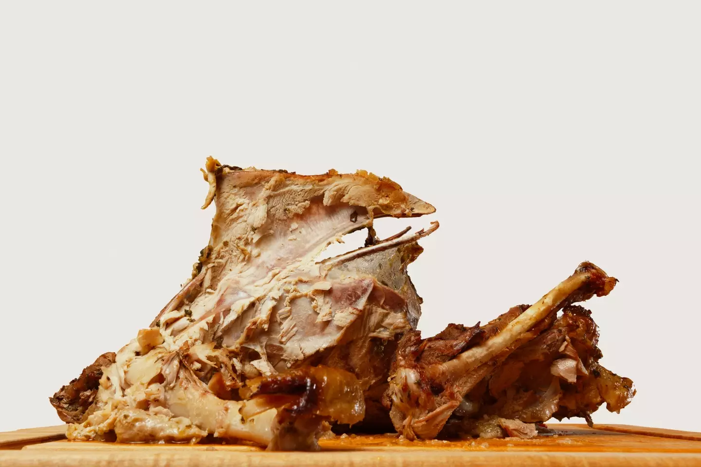 That leftover turkey can survive in your fridge for about two to four days, after that you're safer getting rid of it.