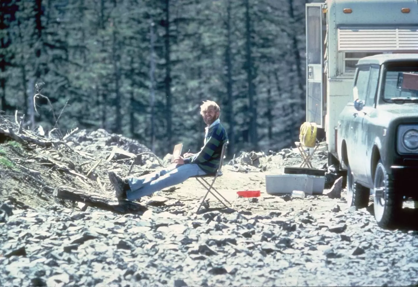 The last time Johnston was pictured alive. (David A. Johnston)