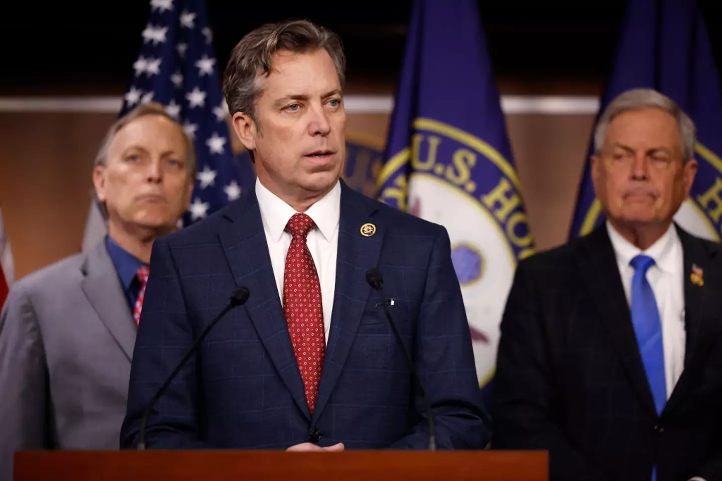 Just three days after Trump's second inauguration, Republican politician Andy Ogles introduced an attempt to let him run for a third term (Chip Somodevilla/Getty Images)