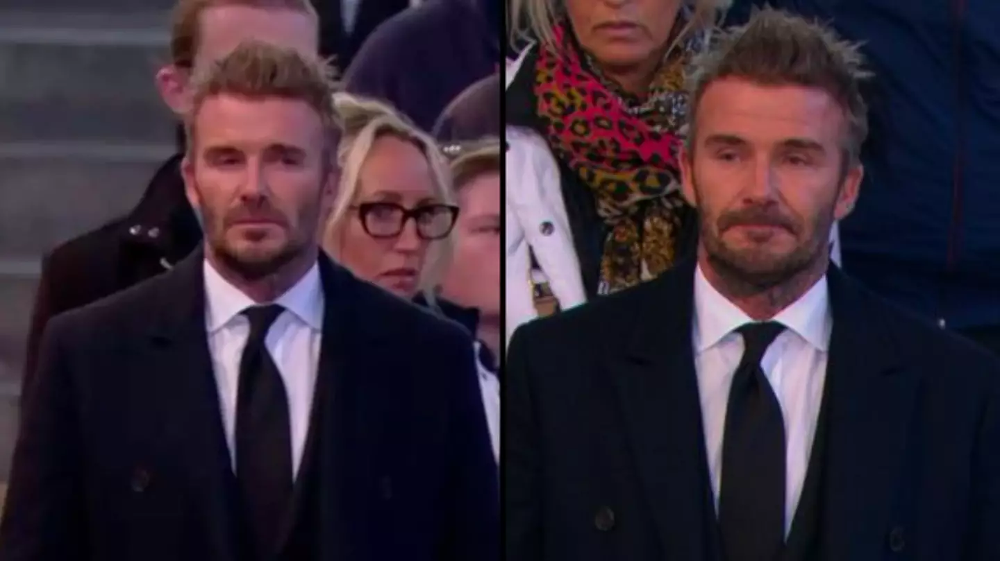 David Beckham’s behaviour at the Queen’s funeral resurfaces after Netflix documentary