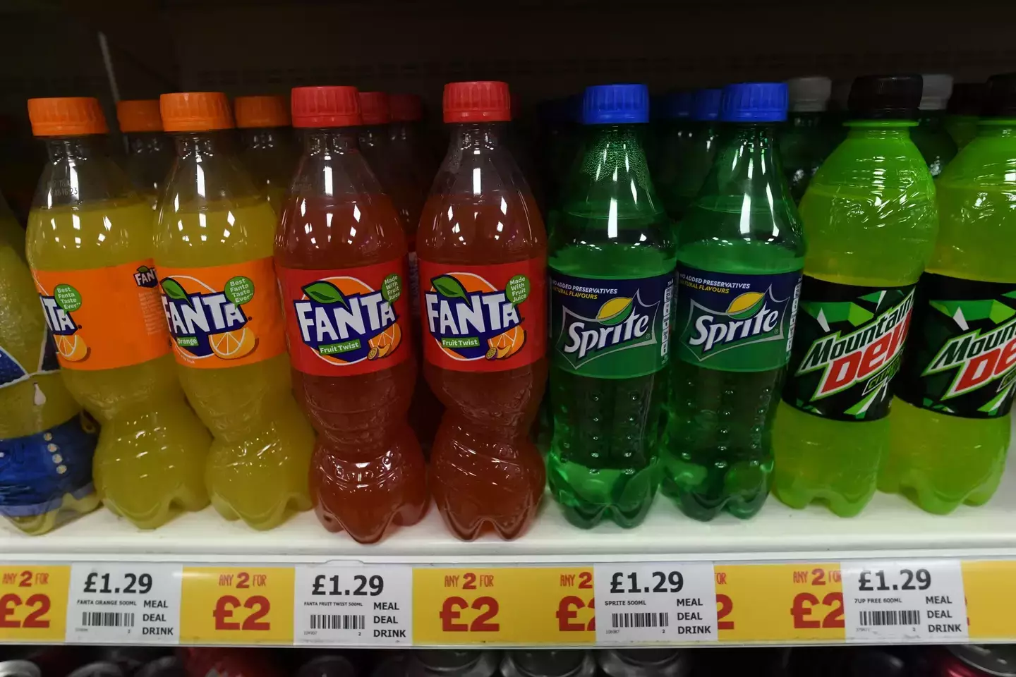 Brits aren't best pleased to return home to the less sugary version of the popular drink (PAUL ELLIS/AFP via Getty Images)