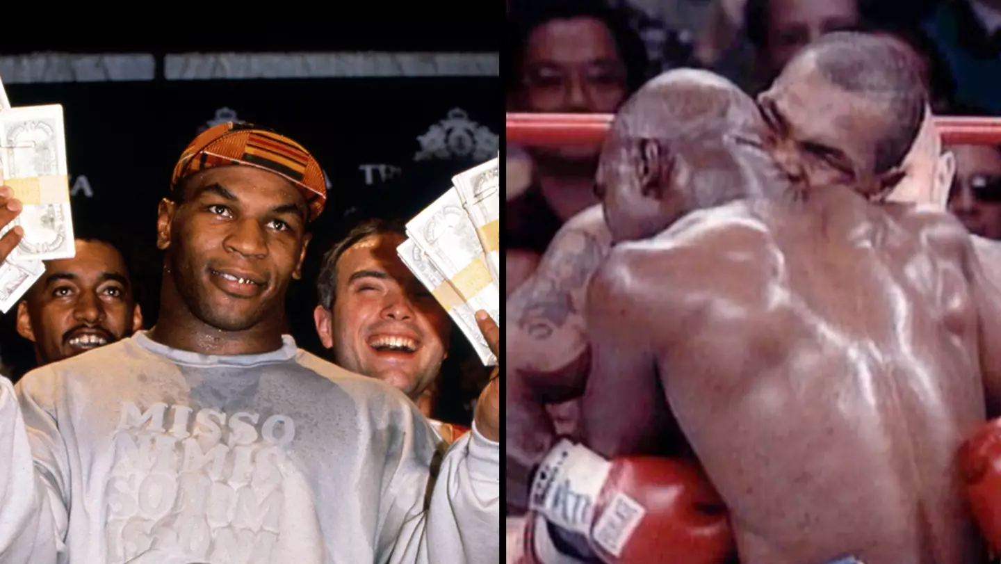 Mike Tyson has earned a staggering £24 million from biting Evander Holyfield's ear