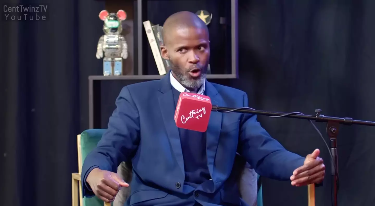 Joshua Mhlakela, a religious man from South Africa, believes the rapture is taking place this week (YouTube/ CENTTWINZ TV)