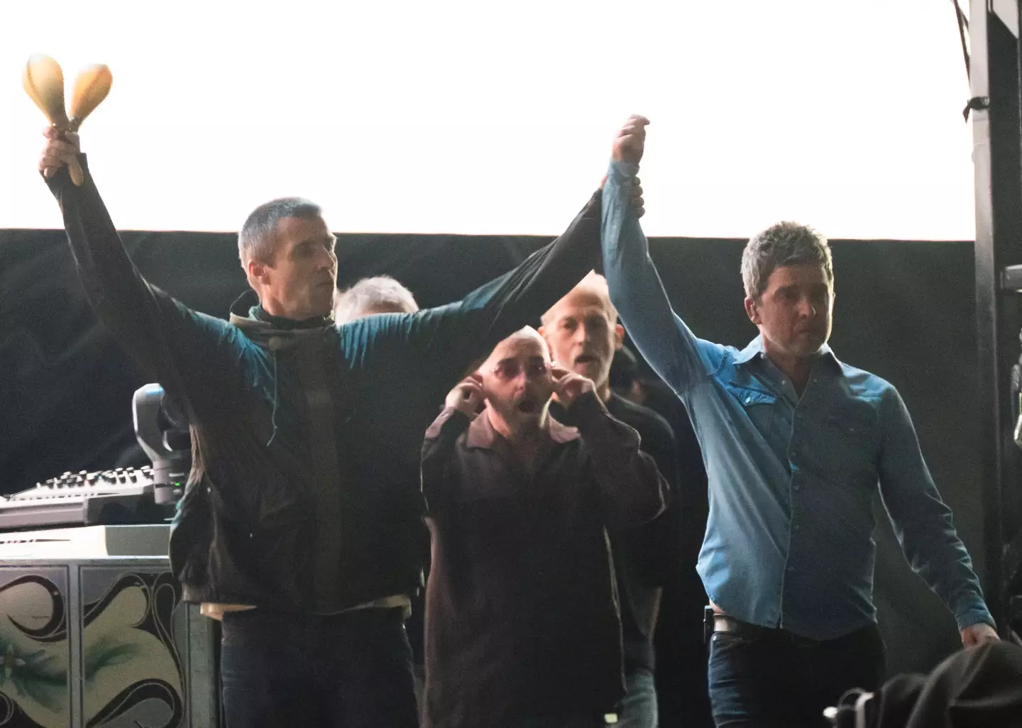 The Gallagher brothers have reunited once more for these special shows (Photo by Samir Hussein/WireImage)