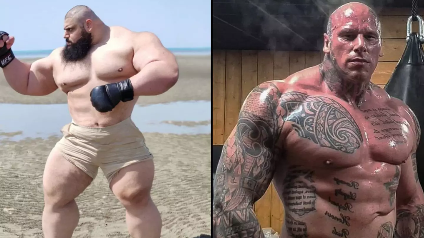 'World's Scariest Man' Thinks Iranian Hulk Is Photoshopped After Going Head-To-Head