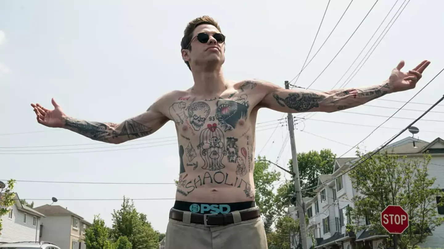 Every celebrity ex Pete Davidson had tattooed on his body before having 200 inkings removed in dramatic new look