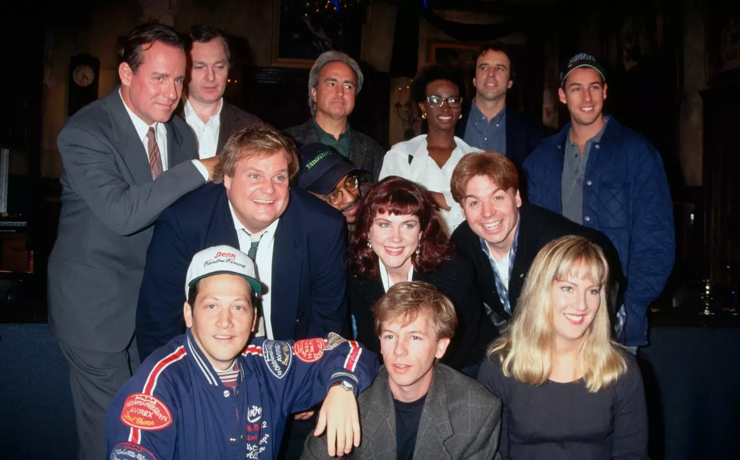 The two actors starred together on SNL in the 90s.