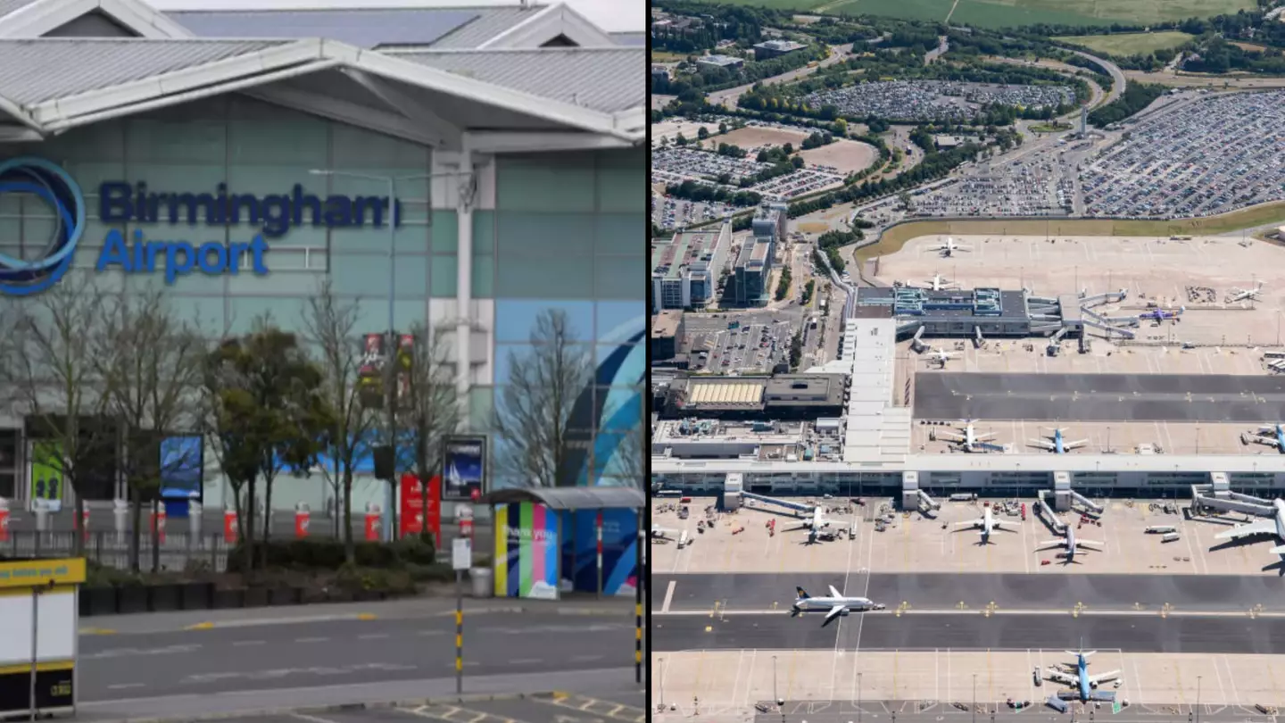 Birmingham airport evacuated and all flights grounded