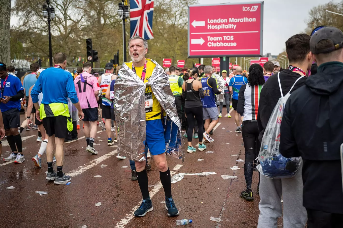 Thousands of people took part in this year's London Marathon.