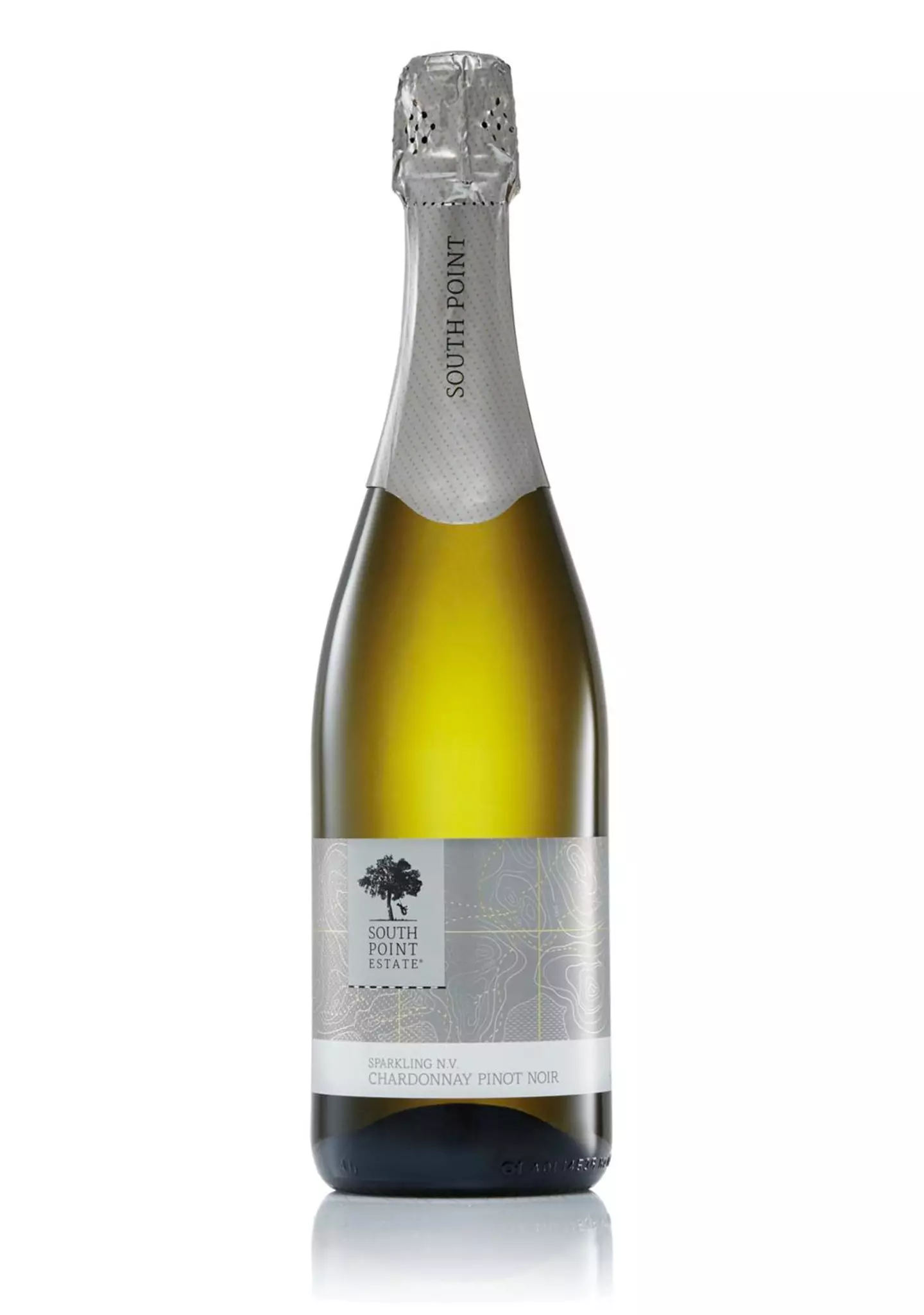 The $4.99 South Point Estate Sparkling Chardonnay Pinot Noir NV took home a Double Gold award.