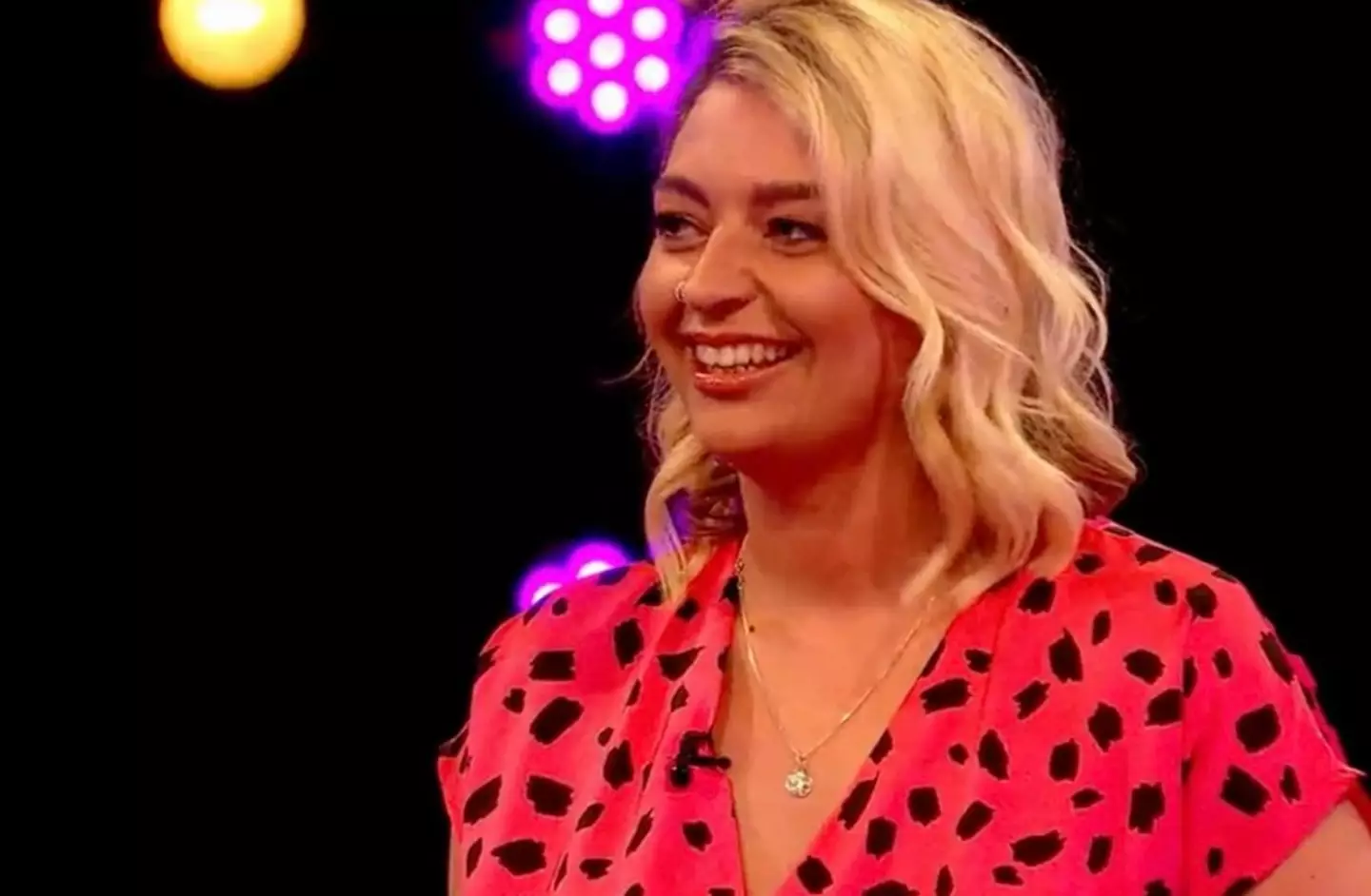 A lot of the men were hot under the collar during Hayley's appearance on Naked Attraction (Channel 4)