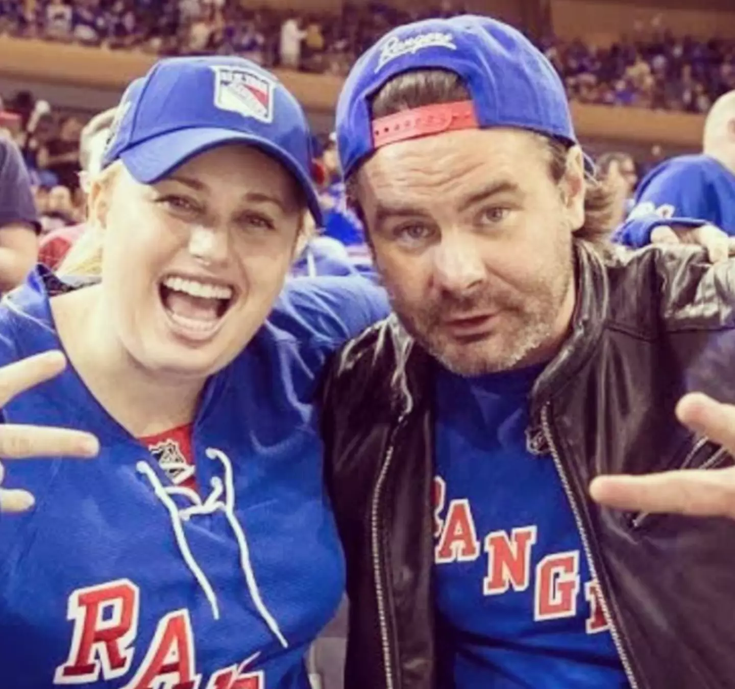 He shared a throwback snap of the pair.