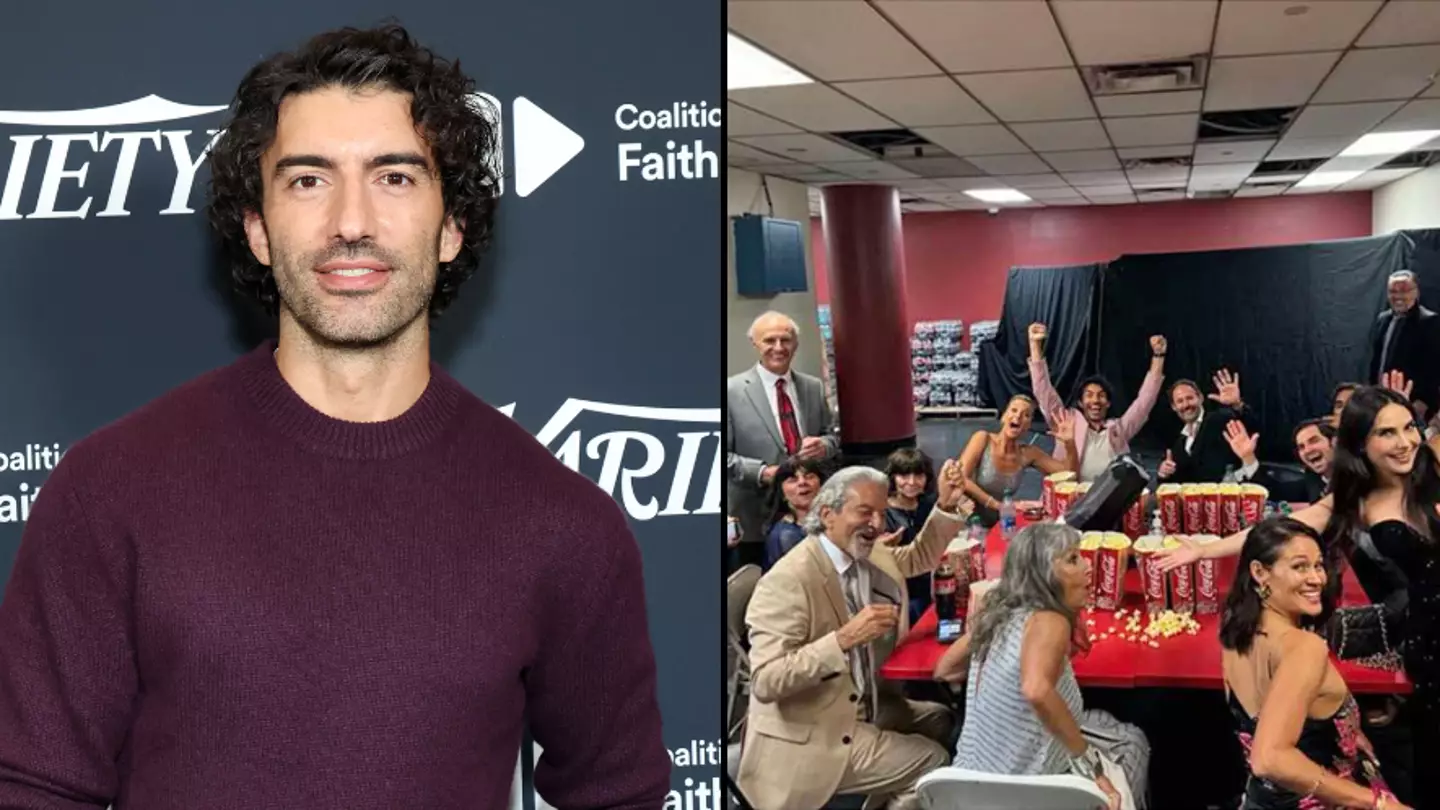 Justin Baldoni shared images of family ‘in basement’ during It Ends With Us premiere following 'Blake Lively's request'