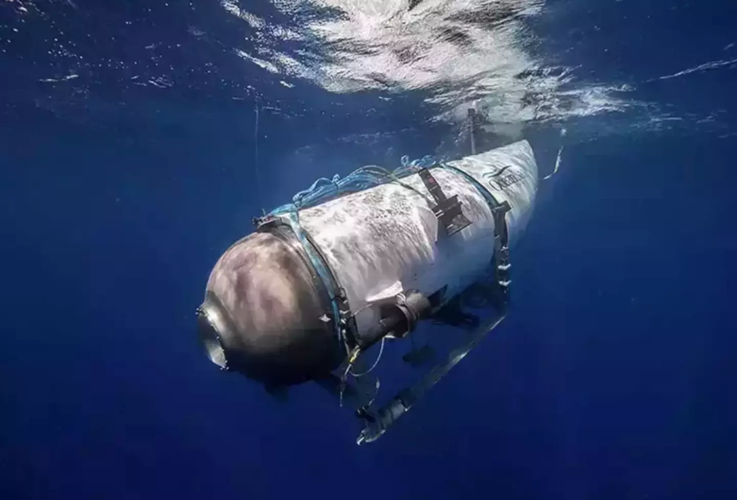 The vessel is thought to have suffered a 'catastrophic implosion'.