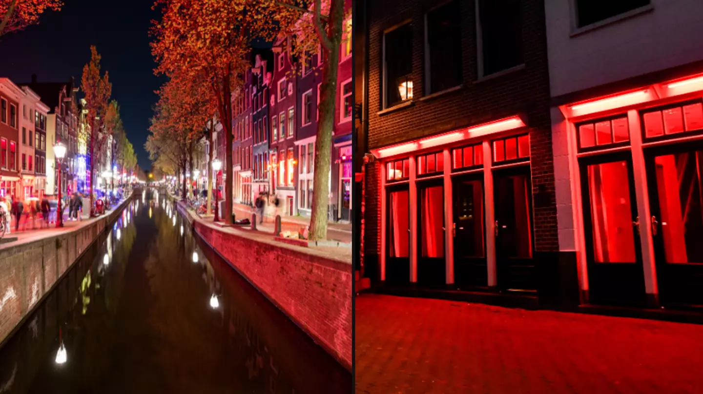 Amsterdam is removing sex workers from its red light windows
