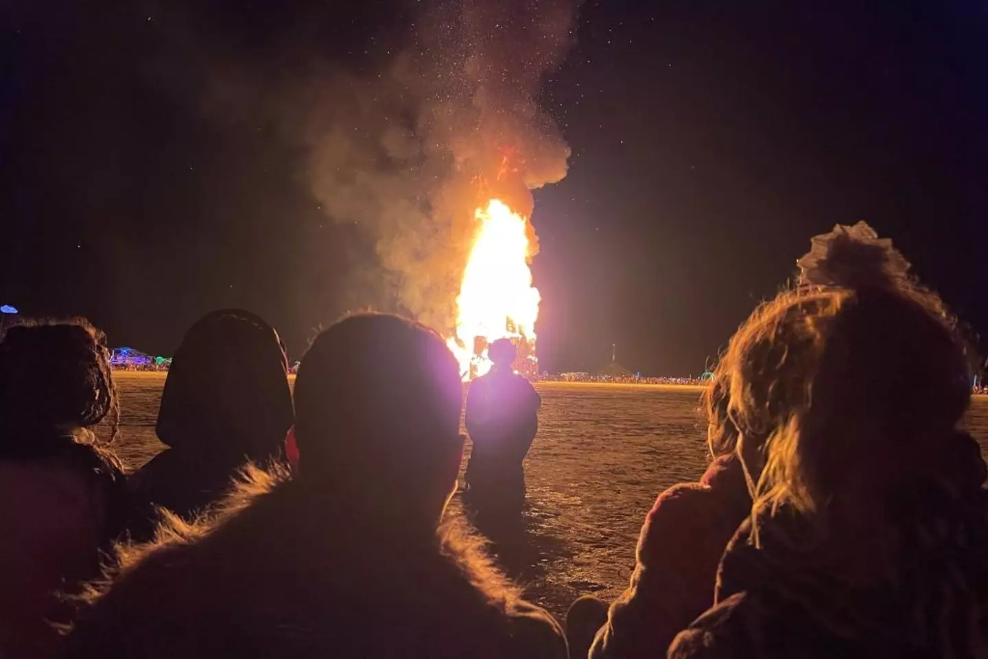 Burning Man festival is held annually in the Nevada desert (JULIE JAMMOT/AFP via Getty Images)