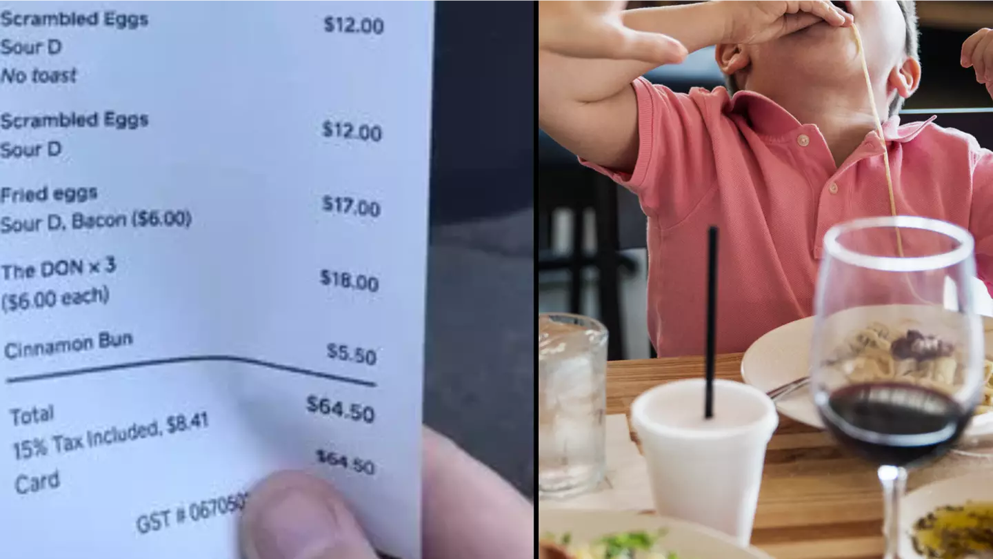 Woman outraged after café employee insults her family on receipt