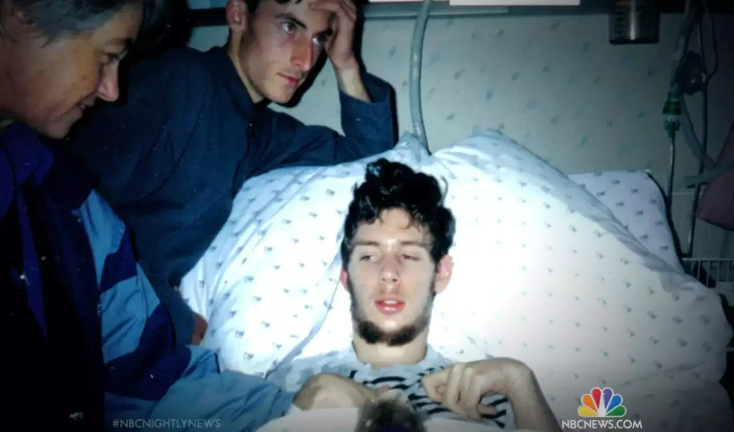 Martin couldn't communicate with anyone for over a decade. (NBC News)