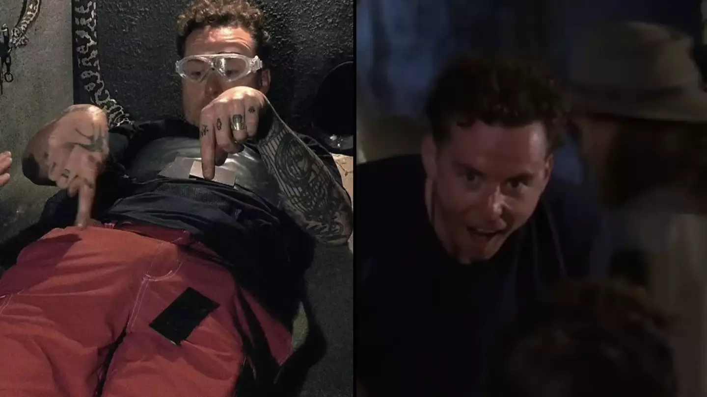 I'm A Celeb crew forced to intervene as Danny Jones makes eight-word demand while snake is in his shorts