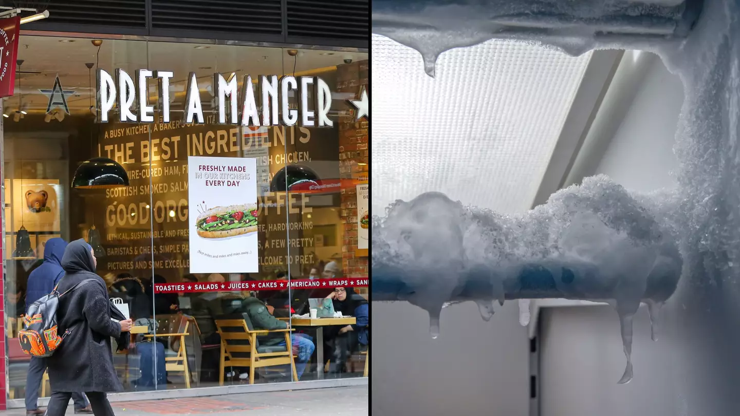 Pret a Manger fined £800,000 after employee was trapped in a freezer