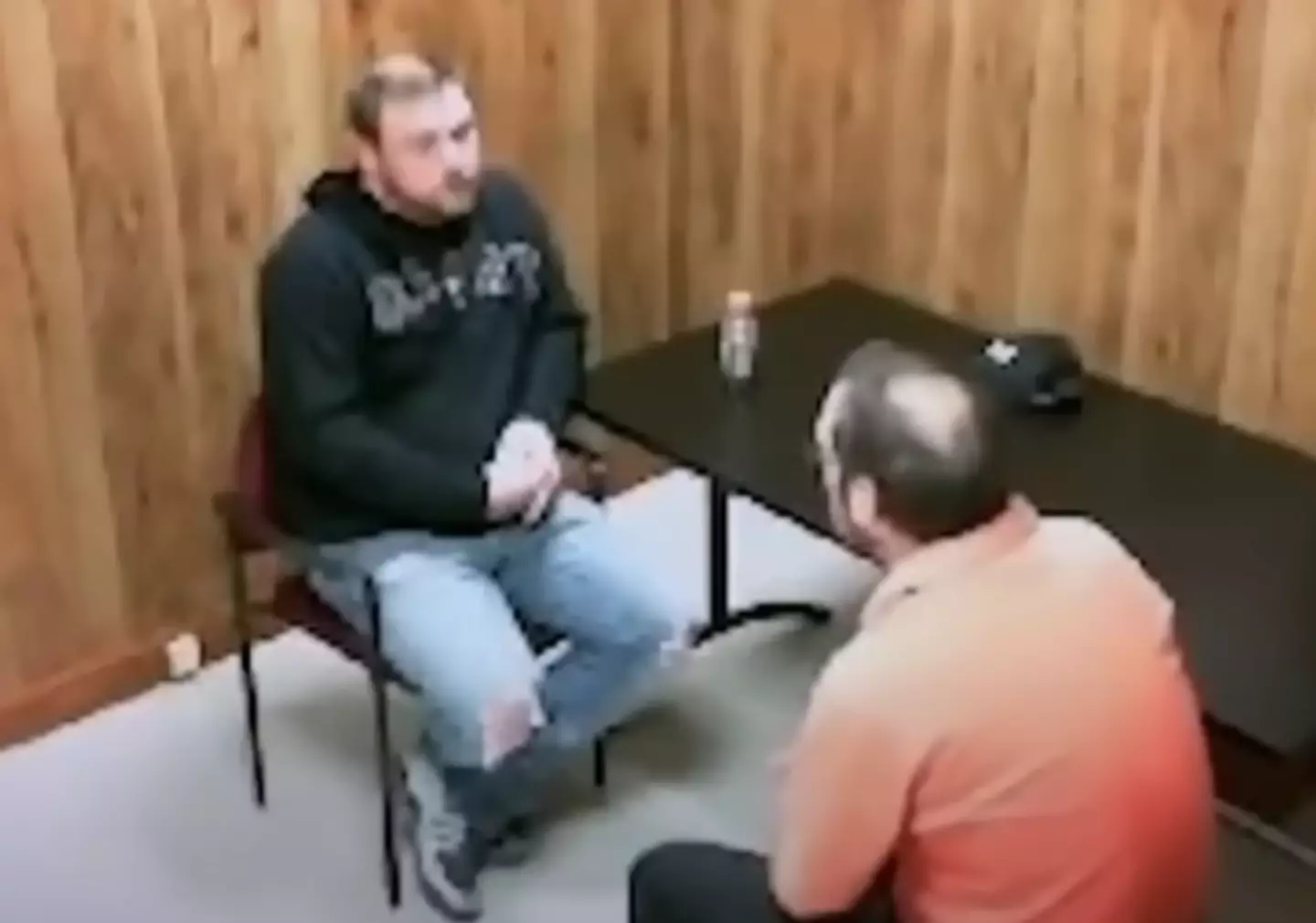 He was stone cold in the interview. Tazewell County Sheriff's Office