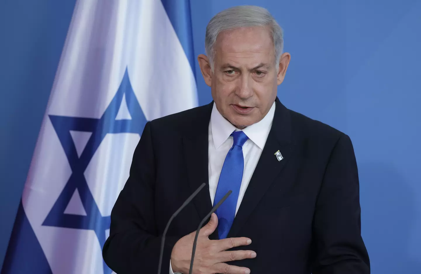 Israel has promised to respond with 'intense strikes' (Jack Guez -Pool/Getty Images)