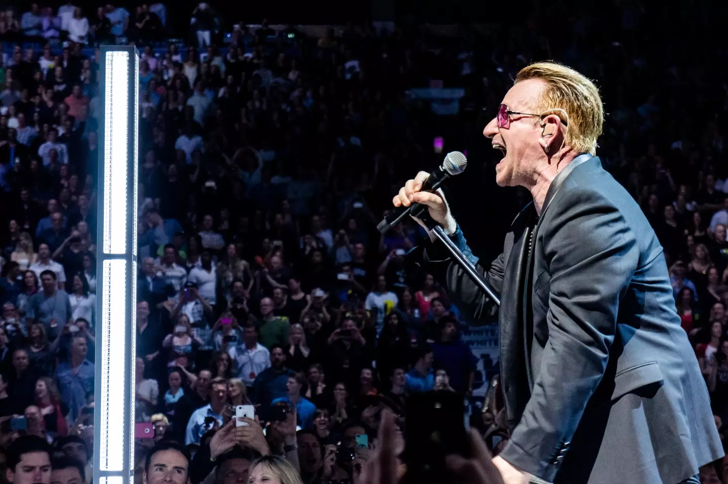 Bono revealed some family news.