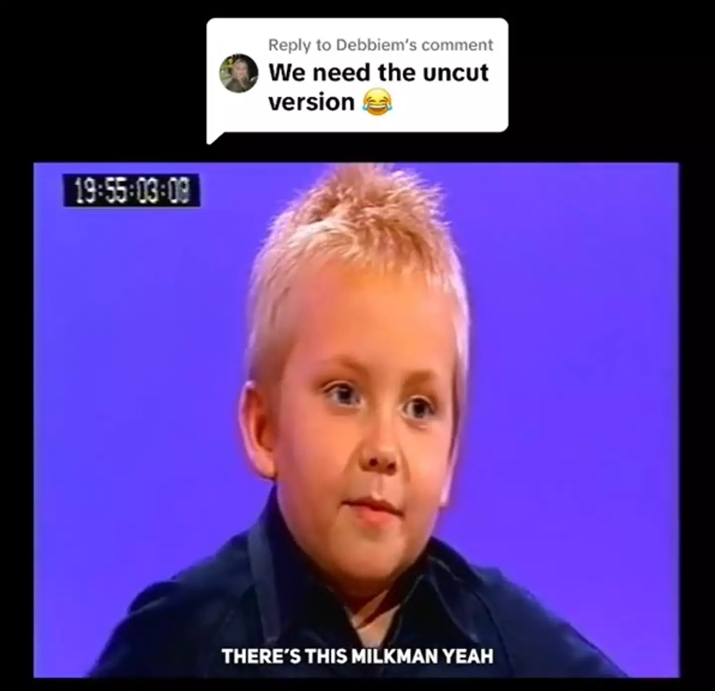 Head over to Michael Barrymore's TikTok, he's sharing clips of kids telling absolutely wild jokes.