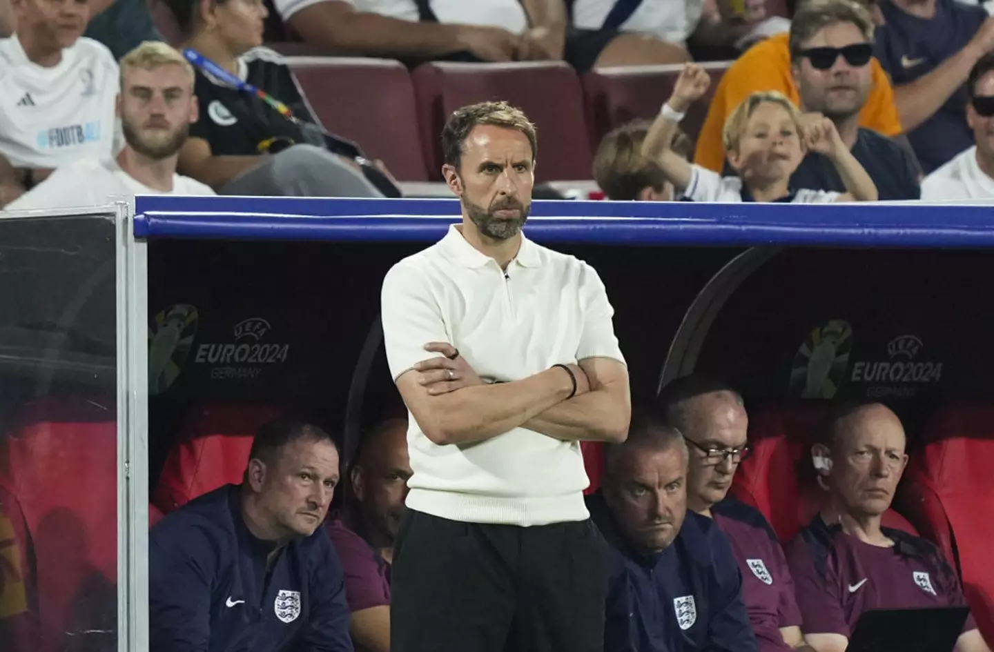 Looks like Southgate and the boys won't be tuning in to Glastonbury. ( Emin Sansar/Anadolu via Getty Images)