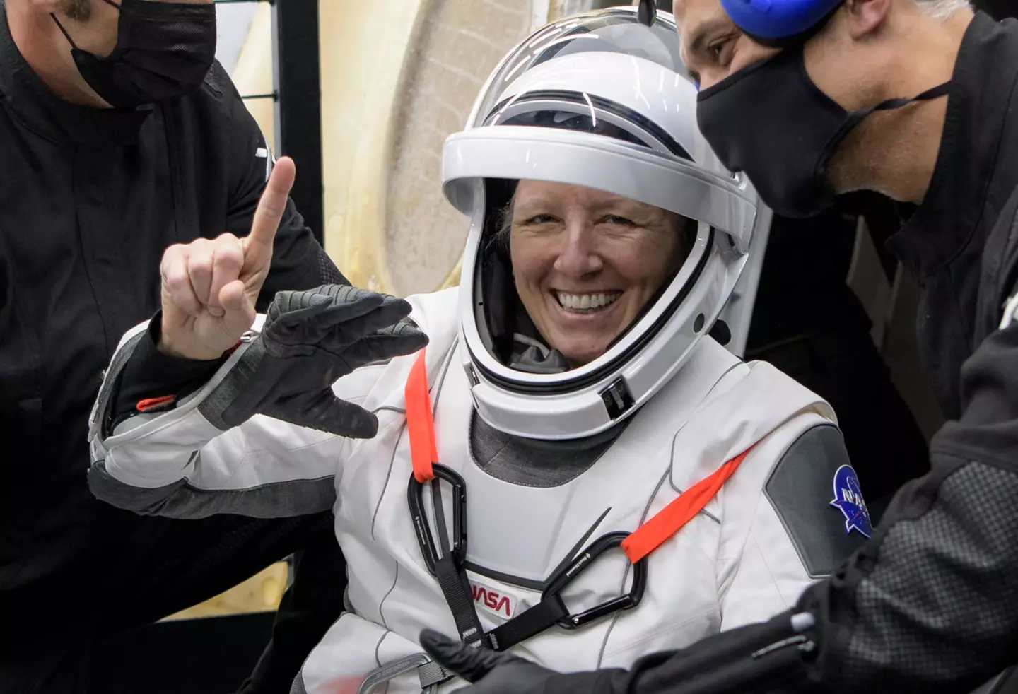Shannon Walker said the toughest bit about going to space is how much you miss your friends and family. (Bill Ingalls/NASA via Getty Images)