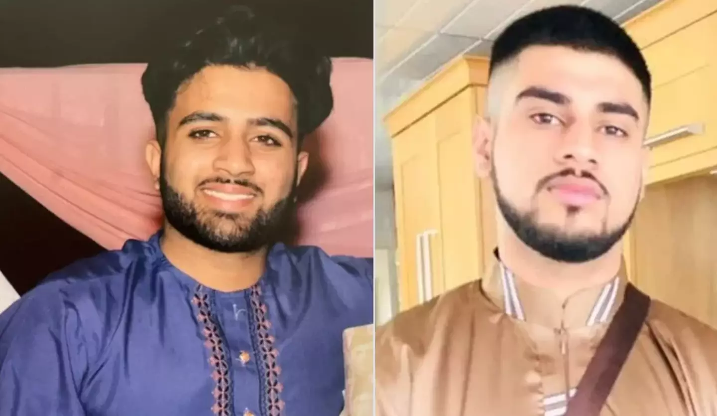 Mohammed Hashim Ijazuddin (left) and Saqib Hussain (right) died in February last year.
