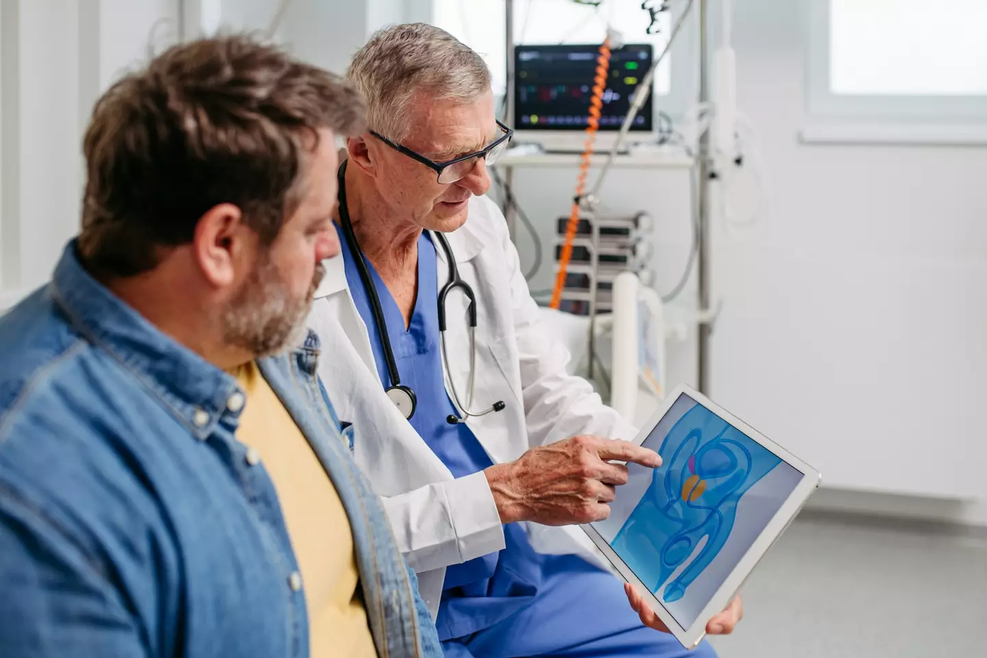 Digital rectal exam's might be a bit uncomfortable, but they can be life-saving (Getty Stock Image)