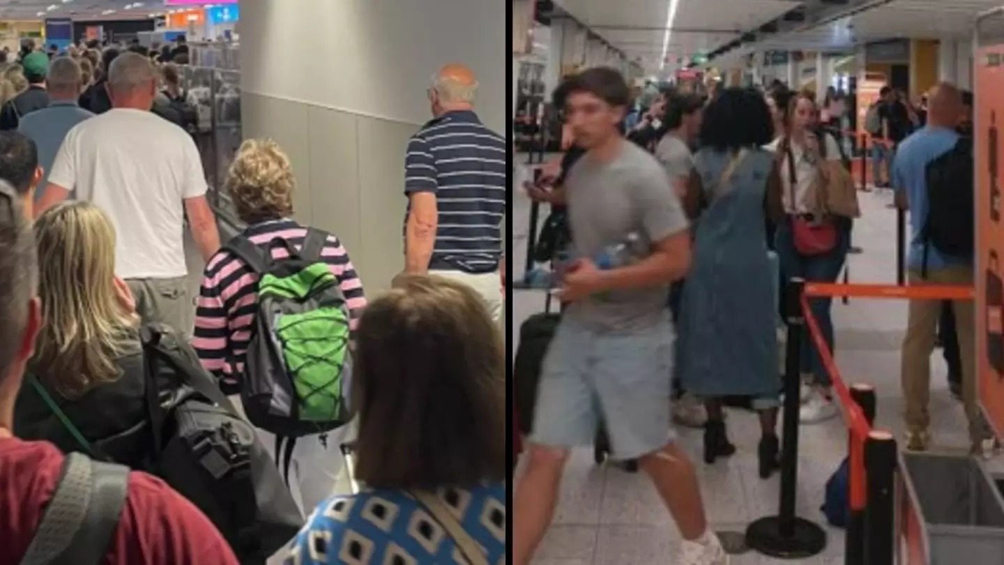 Airport chaos as thousands of customers are left stranded due to cancelled flights